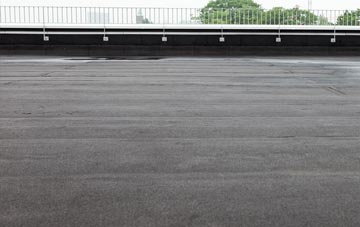 Llanvair Discoed asphalt roof replacement
